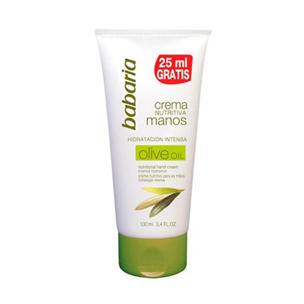 Babaria Olive Oil Crème Pour Les Mains Nourrissante 75ml - Batty Beauty