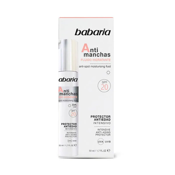 Babaria Antitaches Fluide Hydratant Spf20 50ml - Batty Beauty