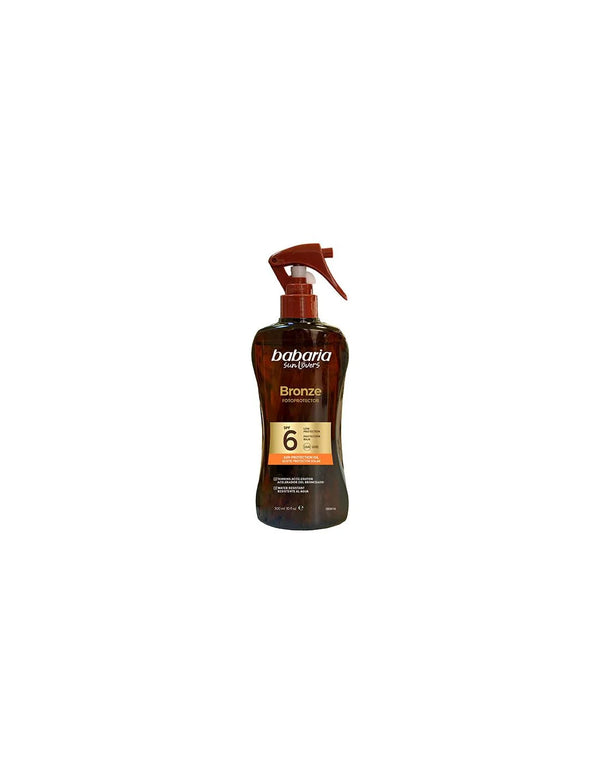 Babaria Sol Bronze Aceite Protector Solar Zanahoria Spf6 300ml - Batty Beauty