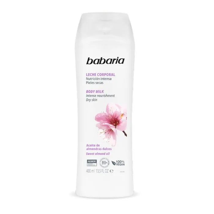 Babaria Lait Corporel Amandes Douces Peaux Très Sèches