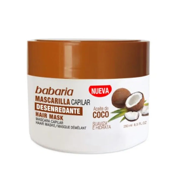 Babaria Hair Mask Coconut Oil 400ml - Batty Beauty