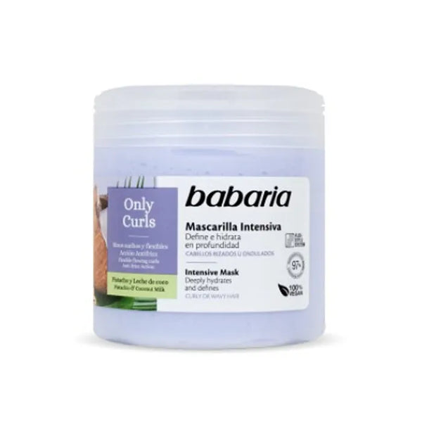 Babaria Only Curls Intensive Curly Hair Mask 400ml - Batty Beauty