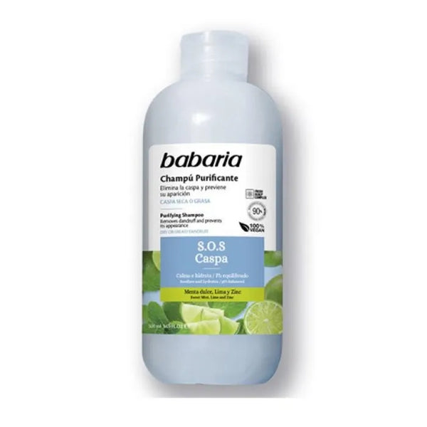 Babaria SOS Shampooing Purifiant Pelliculaire 500ml - BABARIA