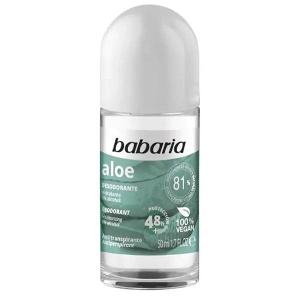 Babaria Deodorant Aloe Roll On 50ml - BABARIA