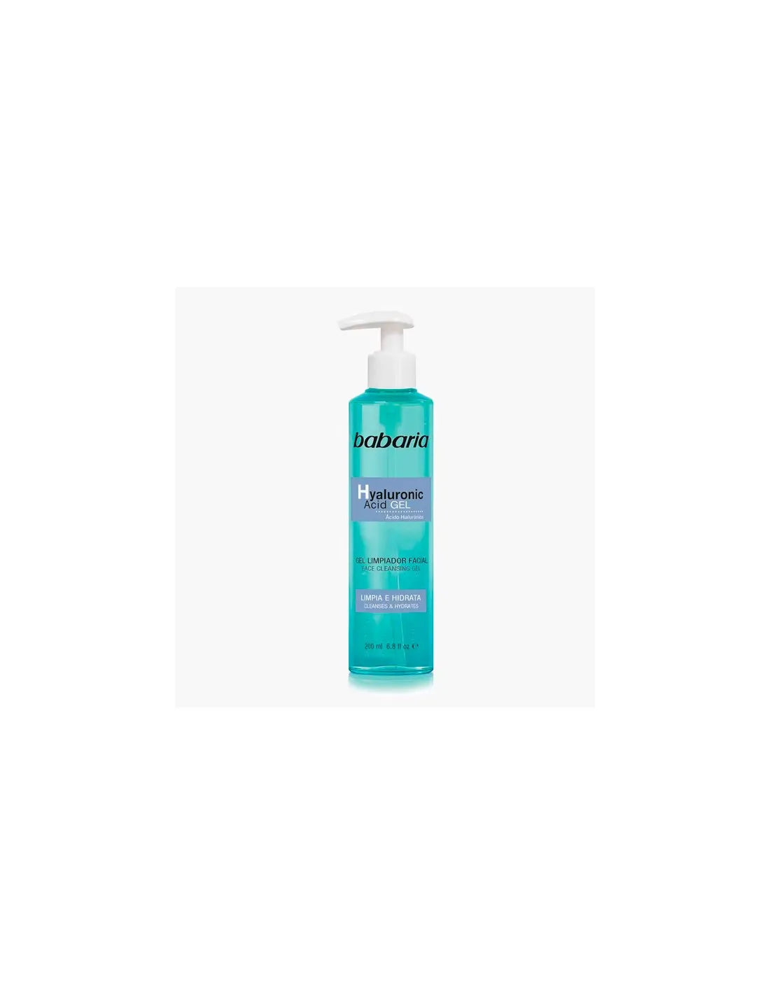 Babaria Gel Limpiador Facial Acido Hialuronico