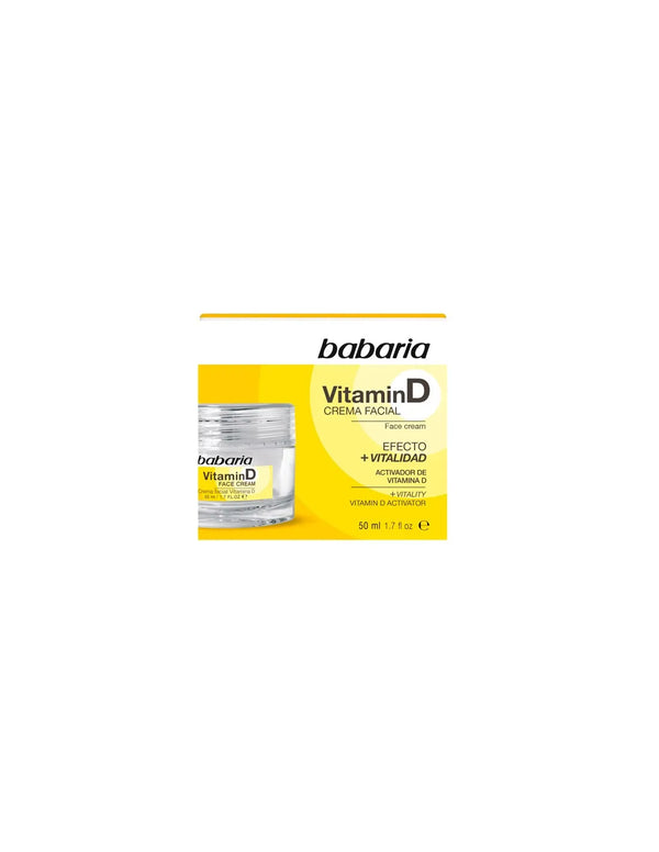 Babaria Crema Facial Ritual Vitamina D 50ml - Batty Beauty