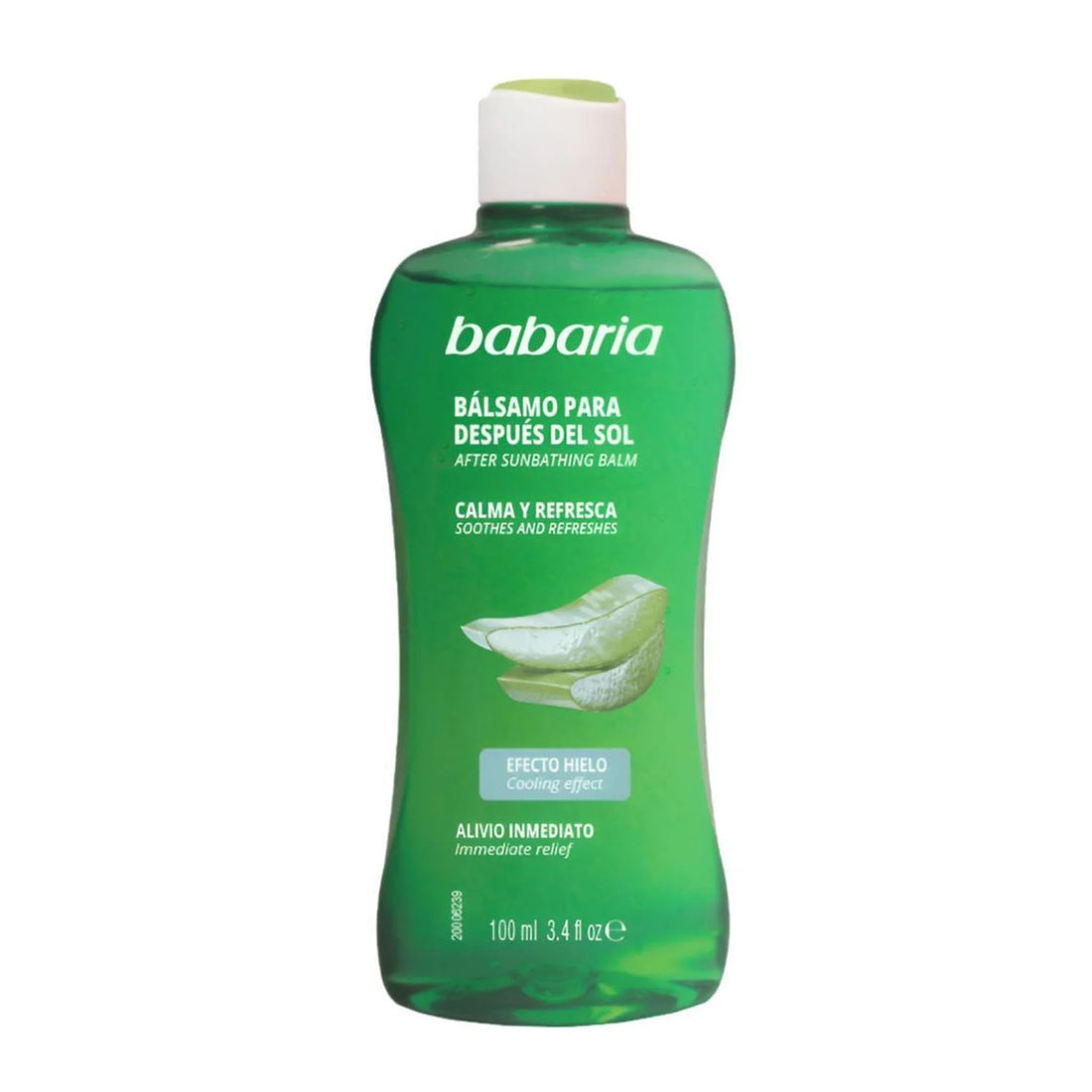 Babaria Sol After Sun Balsamo Efecto Hielo Aloe