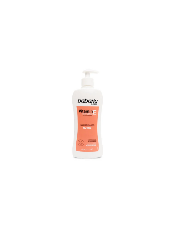 Babaria Body Lotion Vit e 400ml - Batty Beauty