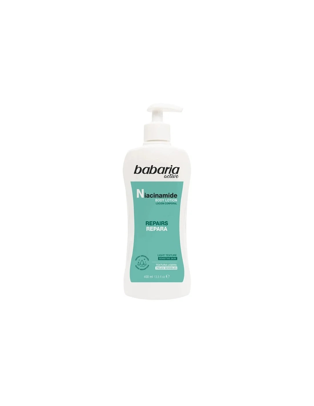 Babaria Active Niacinamide Locion Corporal Pieles Sensibles Con Difusor