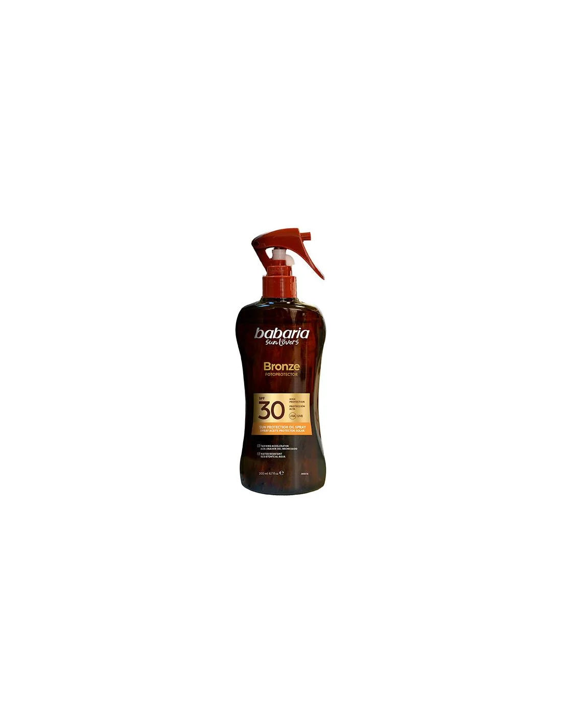 Babaria Sol Bronze Aceite Protector Solar Coco Spf30
