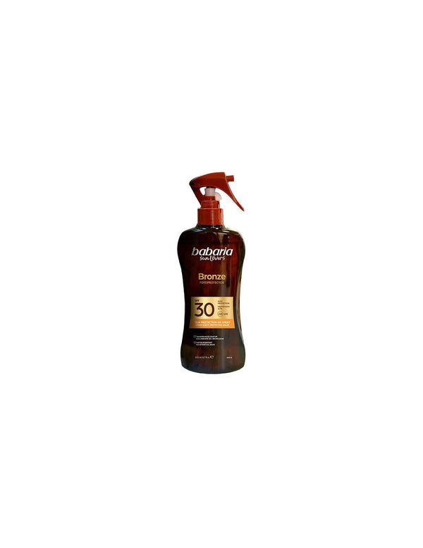 Babaria Sol Bronze Aceite Protector Solar Coco Spf30 200ml - Batty Beauty