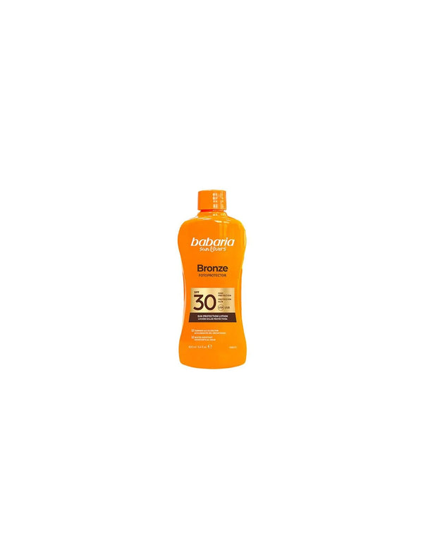 Babaria Sol Bronze Leche Protectora Aloe Spf30 100ml - Batty Beauty