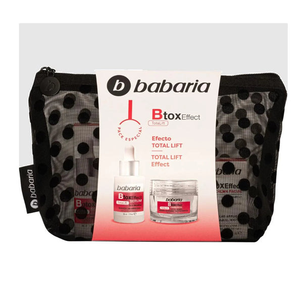Babaria Btox Effect Total Lift Crema Facial Set 50ml Serum 1u - BABARIA