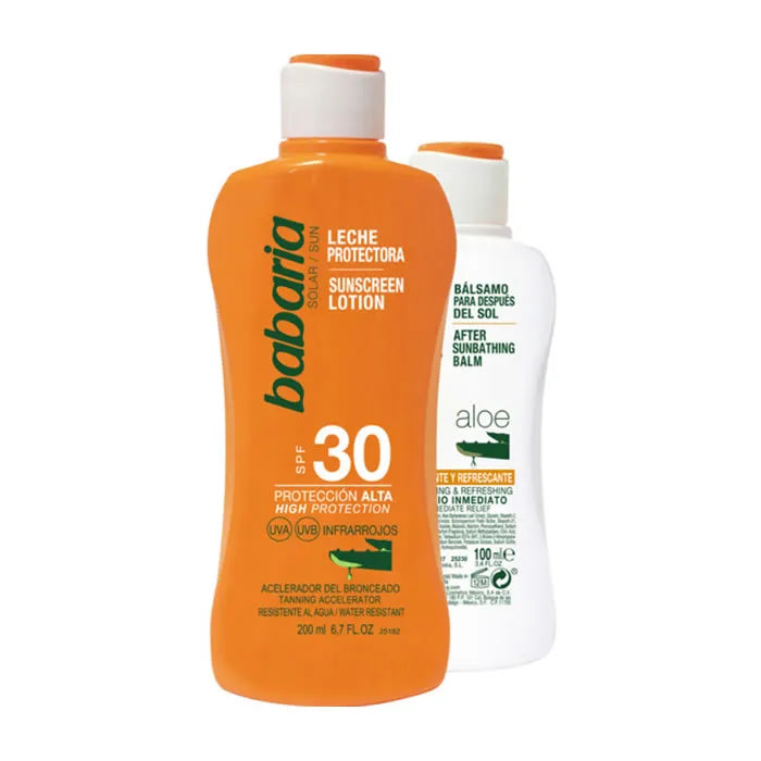 Babaria Sun Sunscreen Lotion Spf30 Coffret 2 Produits