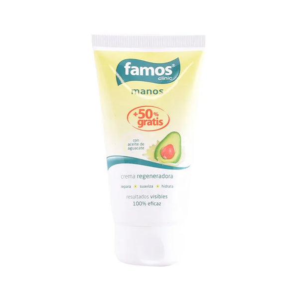 Famos Regenerating Hand Cream Avocado Oil 75ml - Batty Beauty