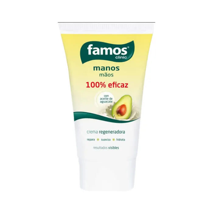 Famos Crème Pour Les Mains Avec Huile D Avocat