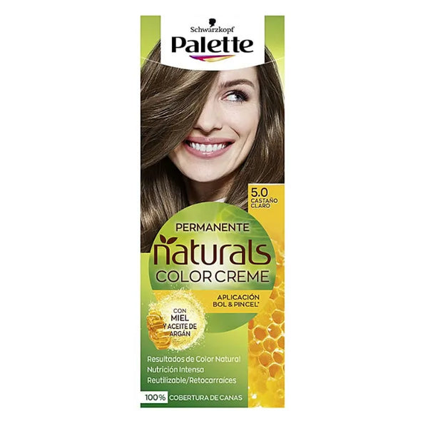 Schwarzkopf Palette Naturals Color Creme 5.0 Light brown - SCHWARZKOPF