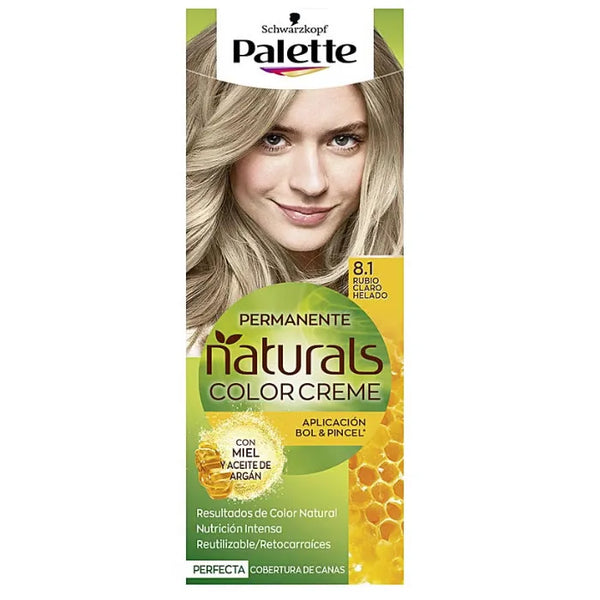 Schwarzkopf Palette Naturals Color Creme 8.1 Frosted Light Blonde - SCHWARZKOPF