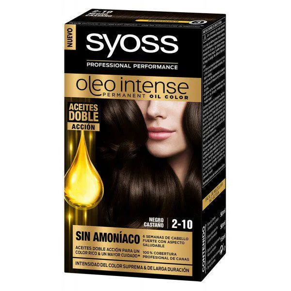 Syoss Olio Intense Tinte Sin Amoniaco 3,22-Violín 5 U - Batty Beauty