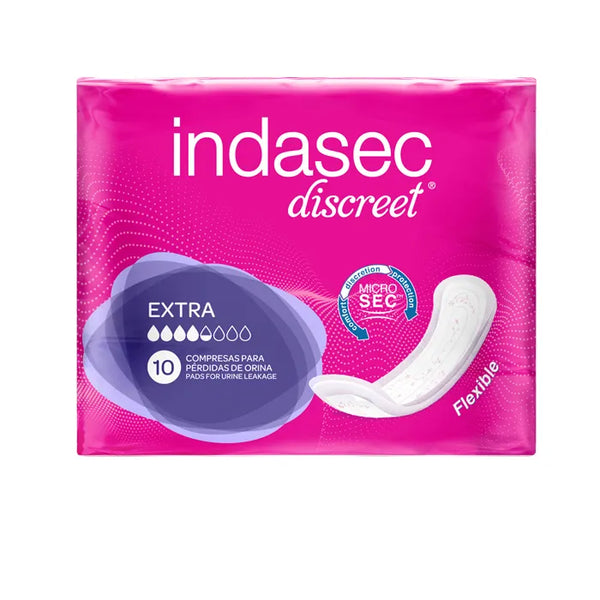 Indasec Dermoseda Compresa Incontinence Extra 10 pcs - Batty Beauty