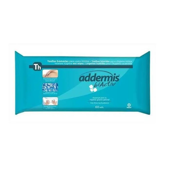 Aadermis Addermis Adult Wipes Aloe Vera 60u - Batty Beauty
