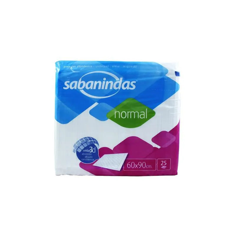 Indas Sabanindas Normal 60x90 25 Unidades