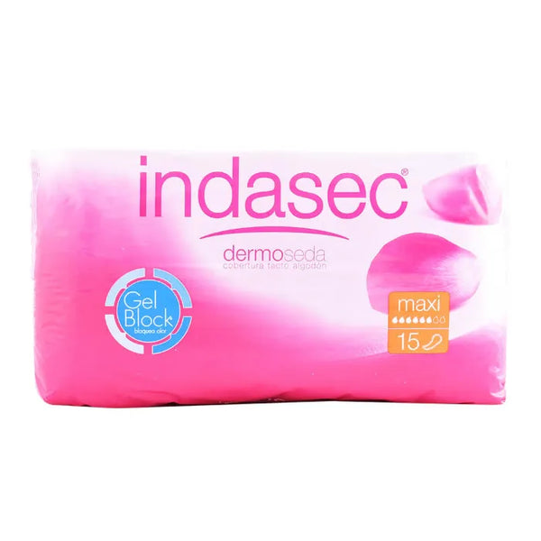 Indasec Dermoseda Incontinence Tapis Maxi 15 Unités - Batty Beauty
