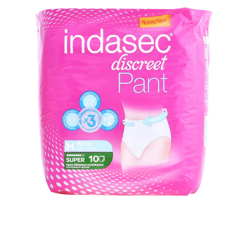 Indasec Pant Super Medium Size 10 Unités