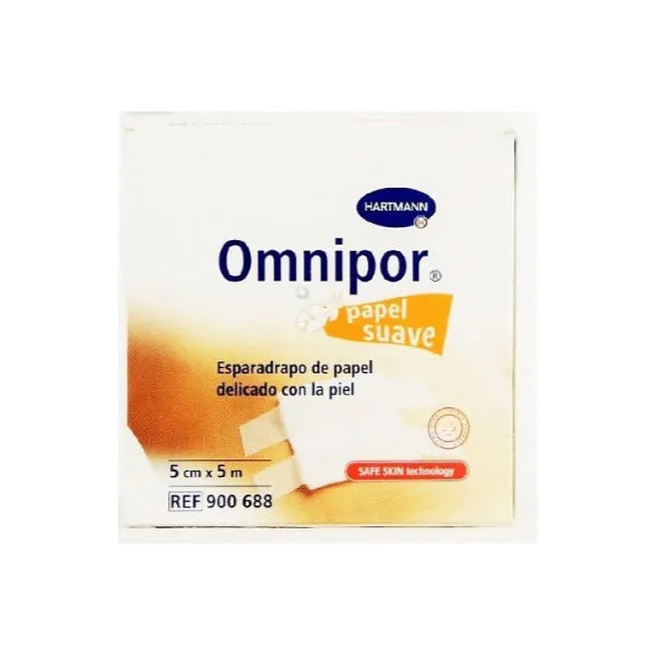 Hartmann Omnipor Sparadrap Papier 5cmx5m - HARTMANN