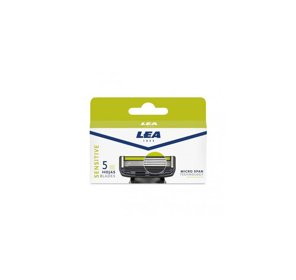 Lea Recambio Maquinilla Afeitado Sensitive-4 5un - Batty Beauty