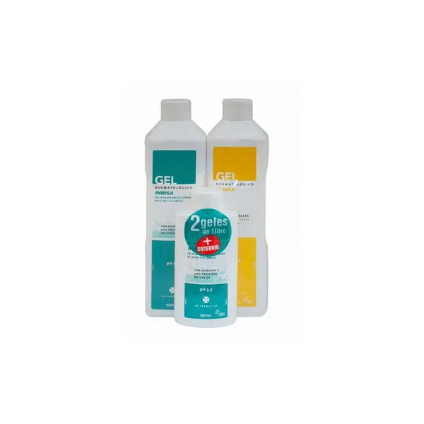 Inibsa Gel 1l Gel Multicereale 1l Champú 200ml - Batty Beauty