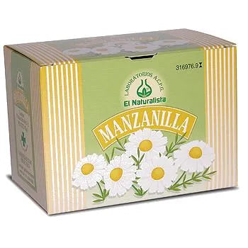 El Natural Manzanilla 20 Bolsitas Infusion - Batty Beauty