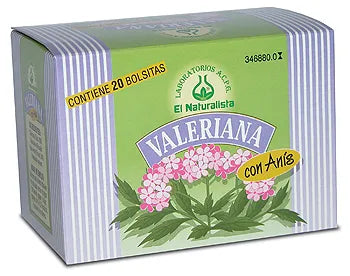 El Natural Valeriana Con Anis 20 Bolsitas Infusion - Batty Beauty