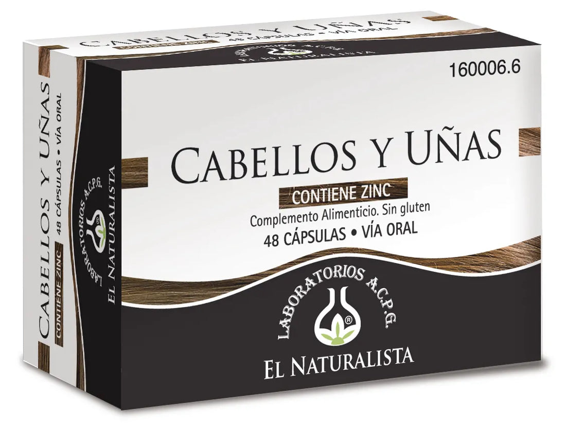 El Natural Cabello y Uñas El Naturalista 48 Caps
