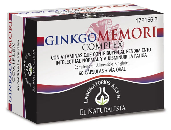 El Natural Ginkgomemori Complex 60 Caps - Batty Beauty