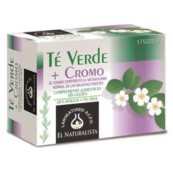 El Natural Te Verde Cromo 60 Caps - Batty Beauty