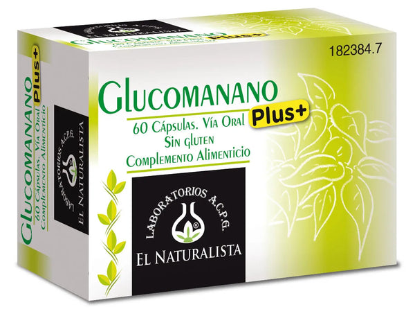 El Natural Glucomanano Plus 60 Caps - Batty Beauty