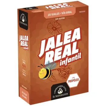 El Natural Jalea Real Infantil Con Propoleo 20 Viales Abre Fa - Batty Beauty
