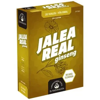 El Natural Jalea Real Con Ginseng 20 Viales Abre Facil - Batty Beauty