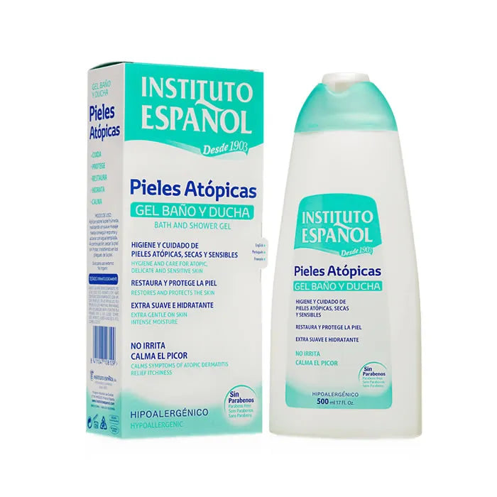 Instituto Español Atopique Peau Gel Pour Le Bain Et La Douche