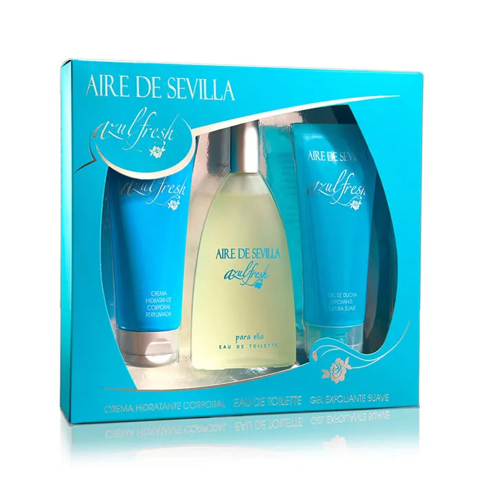 Aire De Sevilla Azul Fresh Eau De Toilette Set 3 Piezas