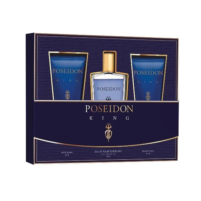 Aire De Sevilla Poseidon King Men Eau De Toilette Coffret 3 Produits