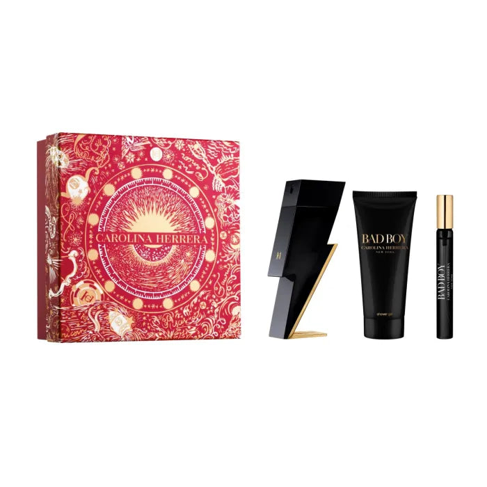 Carolina Herrera Bad Boy Eau De Toilette Coffret 3 Produits 2023