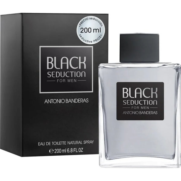 Antonio Banderas Black Seduction Eau de Toilette 200ml - Batty Beauty