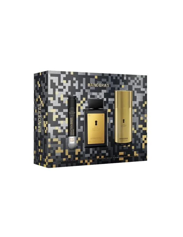 Antonio Banderas A B Golden Secret Man 100vp Desodorante 30 Cof - Batty Beauty