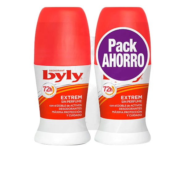 Byly Extrem Déodorant Roll On 2x50ml - BYLY
