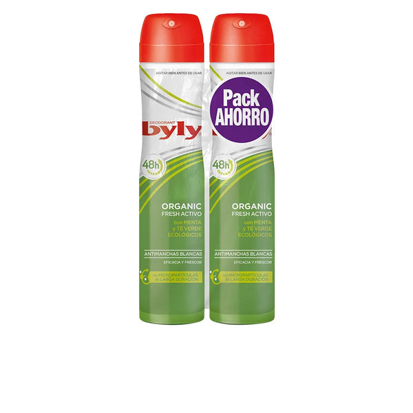 Byly Organic Extra Fresh Déodorant 2x200ml - Batty Beauty