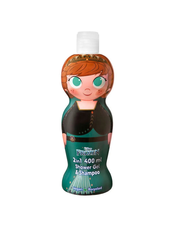 Disney Air-Val Frozen Anna Gel y Champu 1d 400ml - Batty Beauty