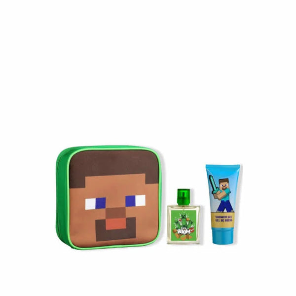 Cartoon Minecraft Eau De Toilette Coffret 3 Produits 50ml - Batty Beauty