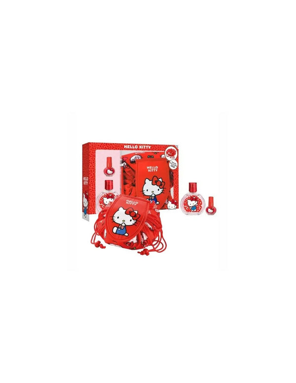 Cartoon Est Hello Kity Bolsa Maquillaje Esmalte U As 50ml - Batty Beauty